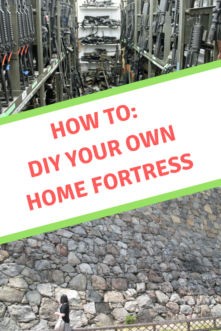 DIY Home Security- Creating A Fortress Doesn’t Cost A Fortune - From Desk Jockey To Survival Junkie #shtf #disasterpreparedness